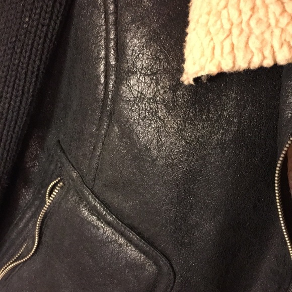 Dkny coat jacket  size M, black $ light coffee - Picture 3 of 6